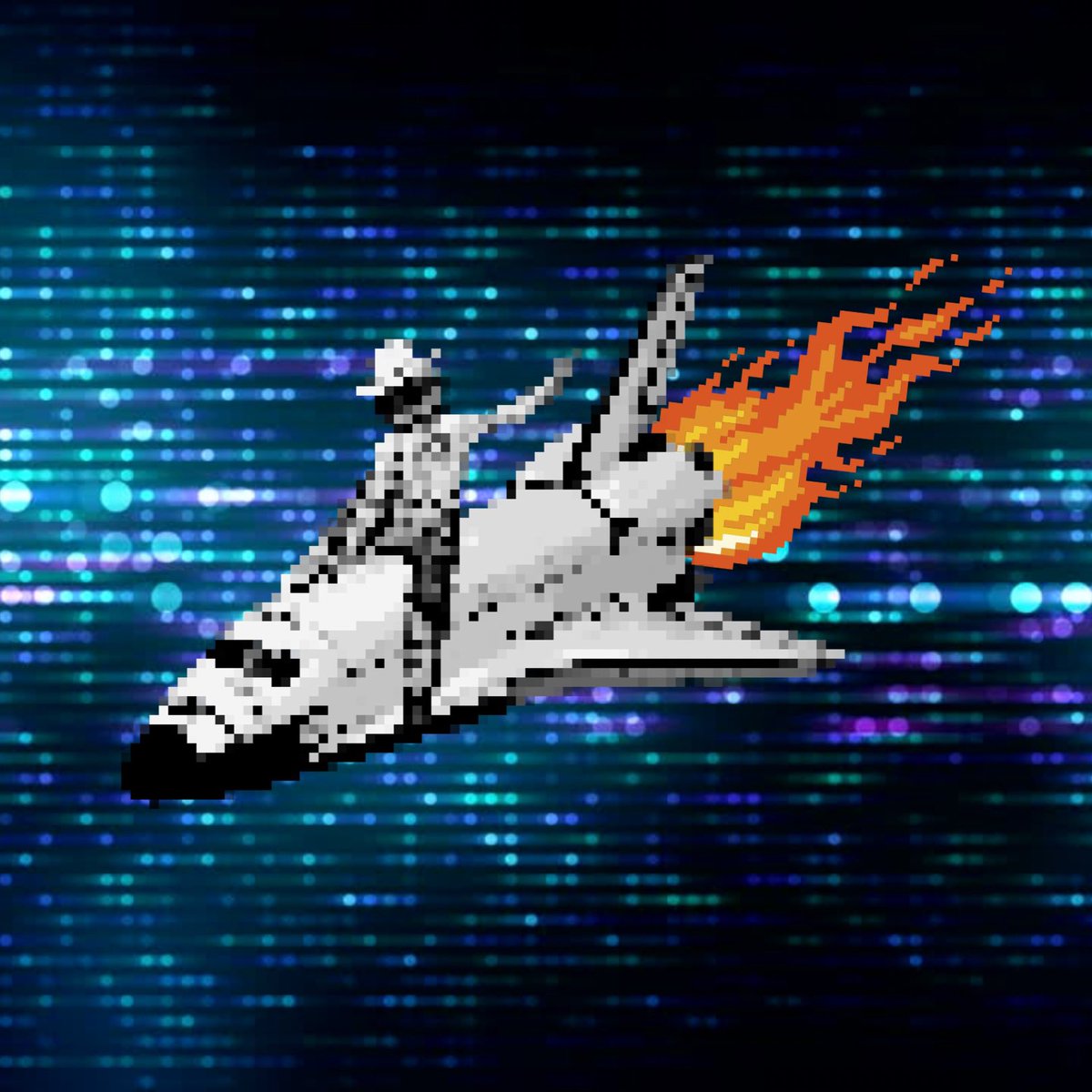 mekanfts's tweet photo. @RoofGanz Check out our Space Cowboy collection on @opensea! 

Space Cowboy #8 is the 2nd rarest out of the collection and comes with an acre of land on the moon after purchase! We also will donate part of our proceeds to @RocketCenterUSA for their Dare to Explore campaign 🚀

#NFT #crypto https://t.co/ljZOtcNu8z