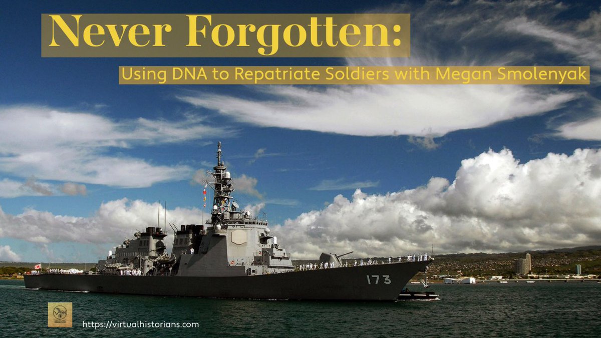 Waiting for our next episode? The wait is over...this week we spoke with @megansmolenyak listen / watch the episode here: virtualhistorians.com/never-forgotte…
#history #PearlHarbor #PearlHarbor80 #PearlHarborRemembranceDay