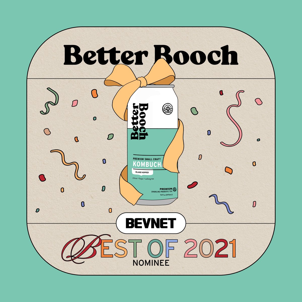 BetterBooch's tweet image. Thrilled to be a nominee for BevNET’s “Best of” Awards! ALL the nominees reflect the variety and strength within the beverage industry both in front of &amp;amp; behind the scenes, such as...producing a beverage that we can’t stop drinking...(hint, hint). 🎉😉 #bevnet #kombucha