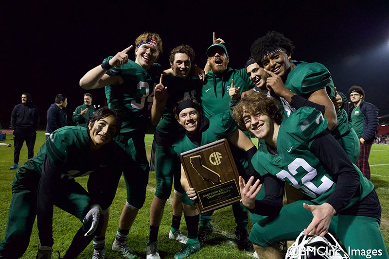 The Fightin’ Irish are the Northern California Division 4A Champions! SHC will host Northview High School this Saturday, 12/11 at 6 pm at Kezar for a chance at the state title! Ticket info to come. GO IRISH!