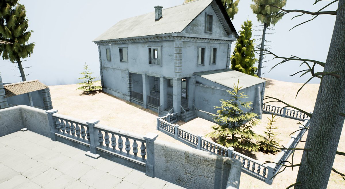 DaanTheDevDude's tweet photo. Another #leveldesign project finished 🥳For this project, I had to design a couple of buildings. (Target game is a cross-over of #PUBG and #Battlefield) 

Simple little project, but fun to design nevertheless! 

Playable demo will be on my portfolio page soon.

#gamedev #UE4 https://t.co/PY0p9OyRuB