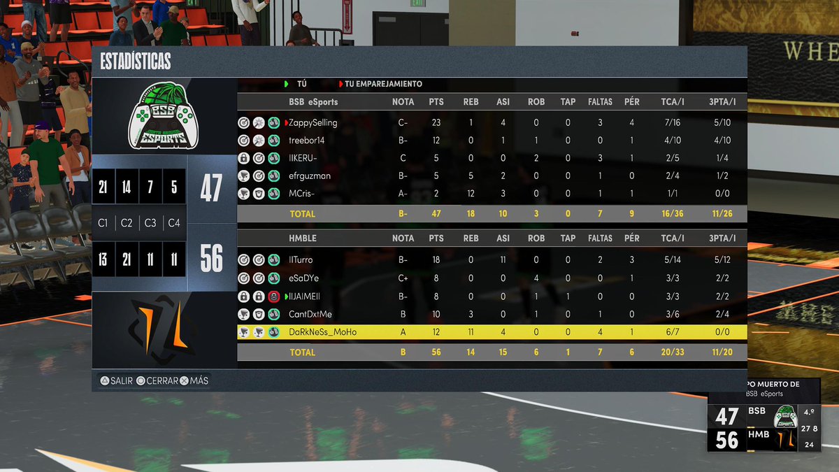 GGs to <a href="/BSBeSports/">BSB eSports</a> as we beat them 2-0 in the <a href="/LigaESP2K/">Damex 2k League</a> regular season🔥
#behmble