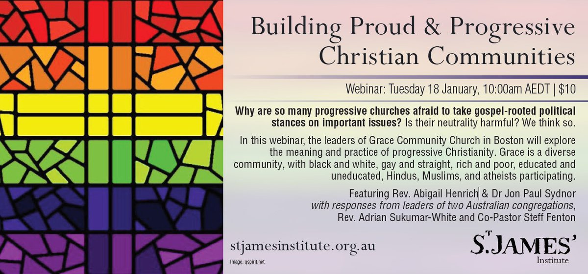 InstituteJames's tweet photo. Webinar on progressive Christianity with @ProgressSacred.

https://t.co/bdEk6yKQaw https://t.co/w08DAQLgIA