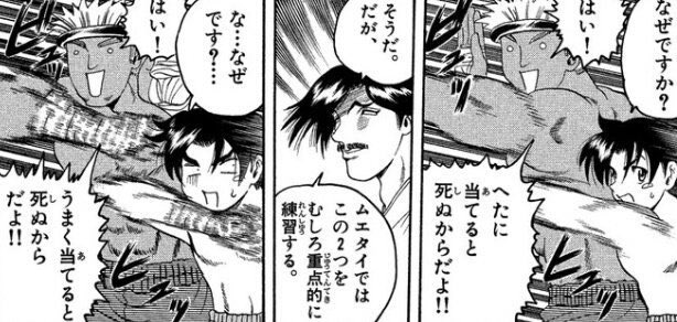 格闘技で肘と膝を使う戦いは基本禁止 でもムエタイは違う その理由を分かりやすく説明してくれてるケンイチは良いぞという話 ヘタすると死ぬからだよ Togetter