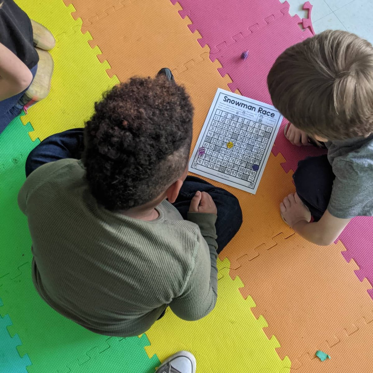 We had snow much fun celebrating snowman day, while practicing adding 10! <a href="/MrsBerry_FW/">Mrs. Berry</a>