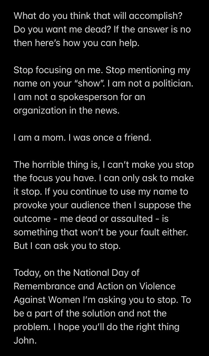 DrKyle's tweet photo. Hey @JohnGormleyShow, maybe you're confused about the National Day of Remembrance and Action on Violence Against Women. The "action" is to stop the violence, not promote it. #FireJohnGormley https://t.co/PlqFr2VKQ2