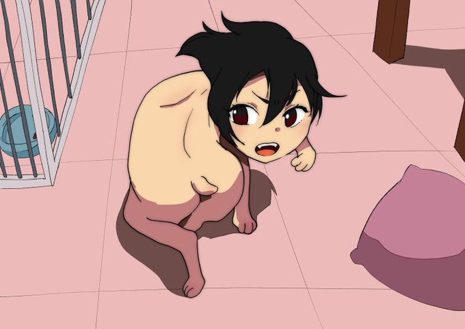 自分のしっぽを追ってしまうヒトイヌ 