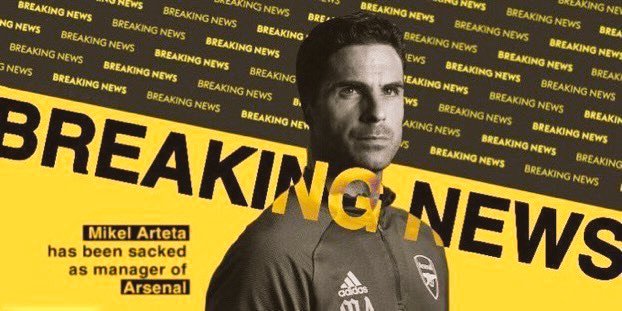 gunnerAFC_'s tweet photo. Everyone pray that we wake up tomorrow morning to this wonderful news 🙏🙏🙏 #ArtetaOut #arsenal #AFC #PremierLeague #EVEARS https://t.co/K3glzTHkiP