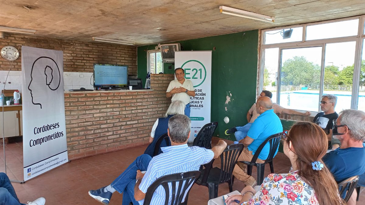 E21Reg's tweet photo. Capacitación a dirigentes políticos de la ciudad de Río Tercero, pcia. de Córdoba, Argentina el 04/12/2021. https://t.co/V7a7IyGnAL