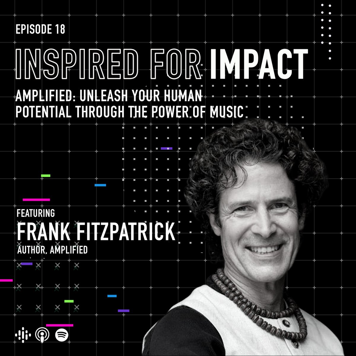 Amplified offers a fresh, innovative way to relate to and experience music. Learn how to use the power of music in your everyday life—to awaken creativity, improve your wellbeing, deepen relationships, and amplify your true potential. Listen now 👉🏻 hubs.ly/Q010mB_m0