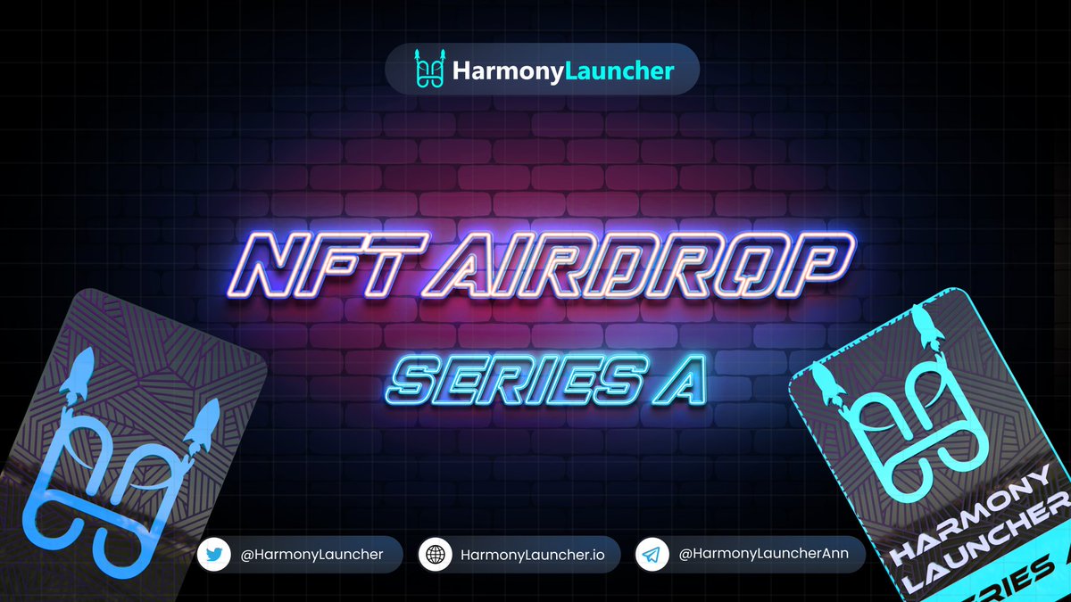 "NFT's would play a primary role in the future as we progress towards a Decentralized &amp; Blockchain Oriented world."

Participate in our ongoing Airdrop bit.ly/3rsjt0Q

The Door to accessing an exclusive Harmony Launcher Series A NFT is closing in soon.

1 Day Left. #HARL