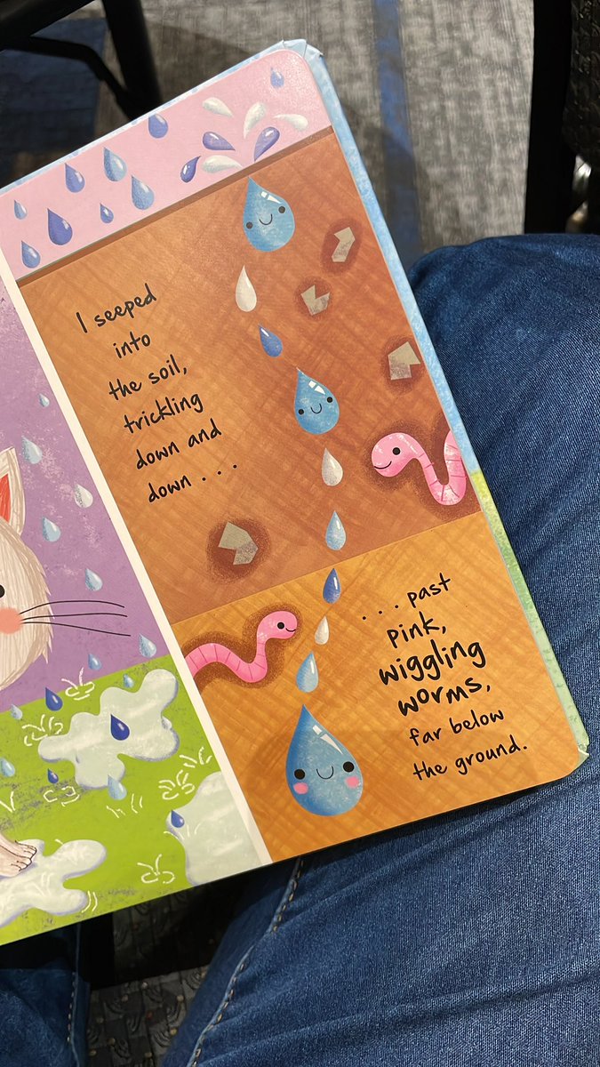 MrsT_teaches_'s tweet photo. We closed out our Water Cycle lesson with the cutest little book. My 5th graders loved it as much as I did! Little Raindrop, thank you!
@EmeryElementary @MohilHerring @igloobooks #readinginscience #nevertooold https://t.co/GkDNgINrPm