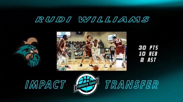 TransferTapes's tweet photo. ๐ Impact Transfer of the Week ๐
#ImpactTransfer @Rueadale Posted an Impressive 30 Points and 10 Rebounds in a Win Over Winthrop.
Williams' C-Ram of 11.5 Places Him Top 5% in D1, While His PSP (Scoring) is up From 38.4 Last Season to an Elite 87.1 per @CerebroSports https://t.co/K19jUD4IVp