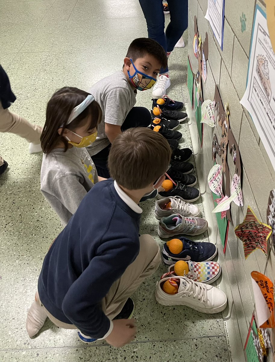 PJ23School's tweet photo. Happy St. Nicholas 🎅🏼 Day from 🐾 PJ23! 
#PJ23School #PantherPride #chicathschools #StNicholasDay #WhatsInYourShoe #archchicago https://t.co/pSmUdSn6GV