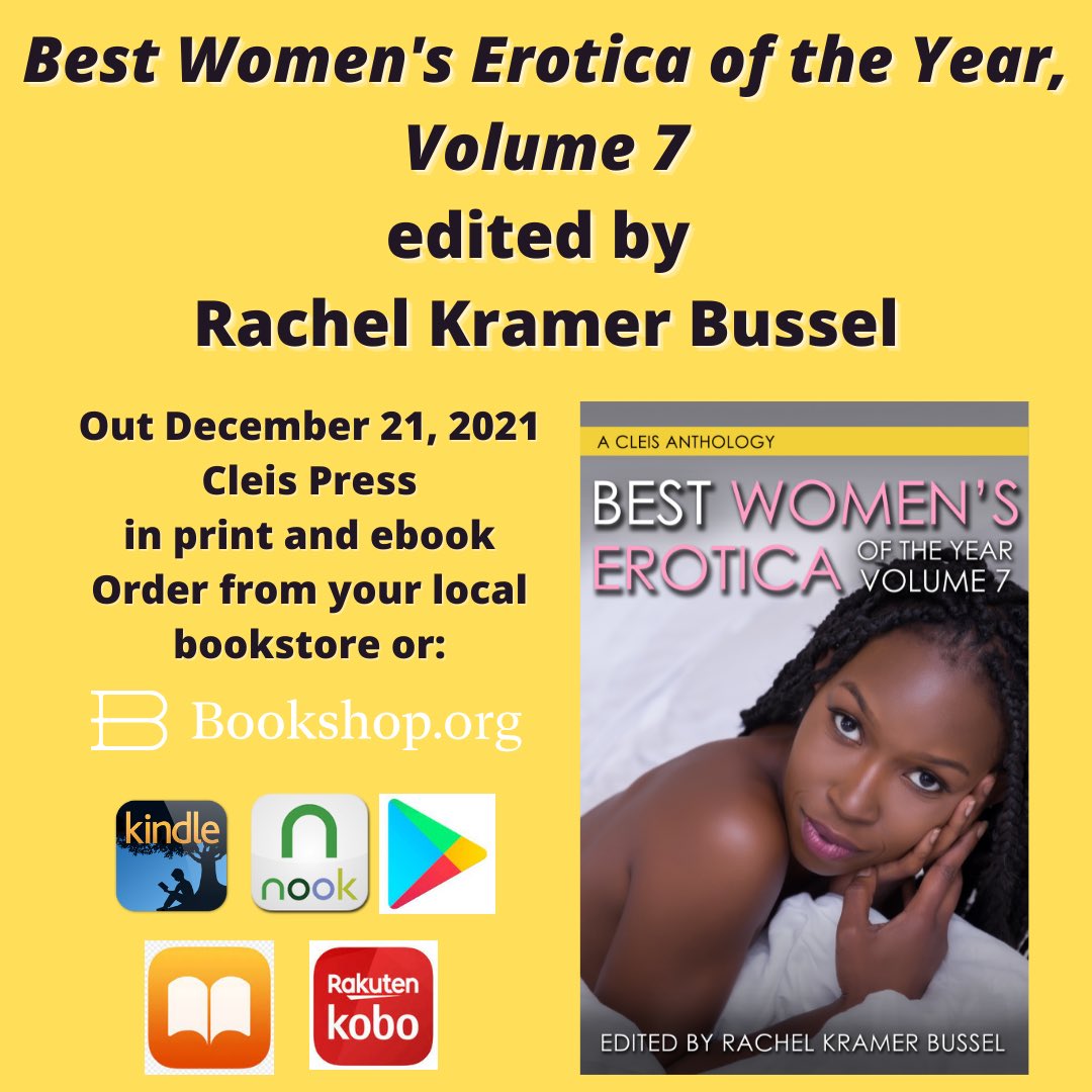 It’s a huge emotional roller coaster to to throw your heart, soul, creativity, time &amp; money into a book release, then find out the pub date has changed. Twice. BUT I’m resilient &amp; ready. <a href="/BWEoftheyear/">Best Women's Erotica of the Year</a> Volume 7 will now heat up your winter on December 21st! bweoftheyear.com/bwe-of-the-yea…