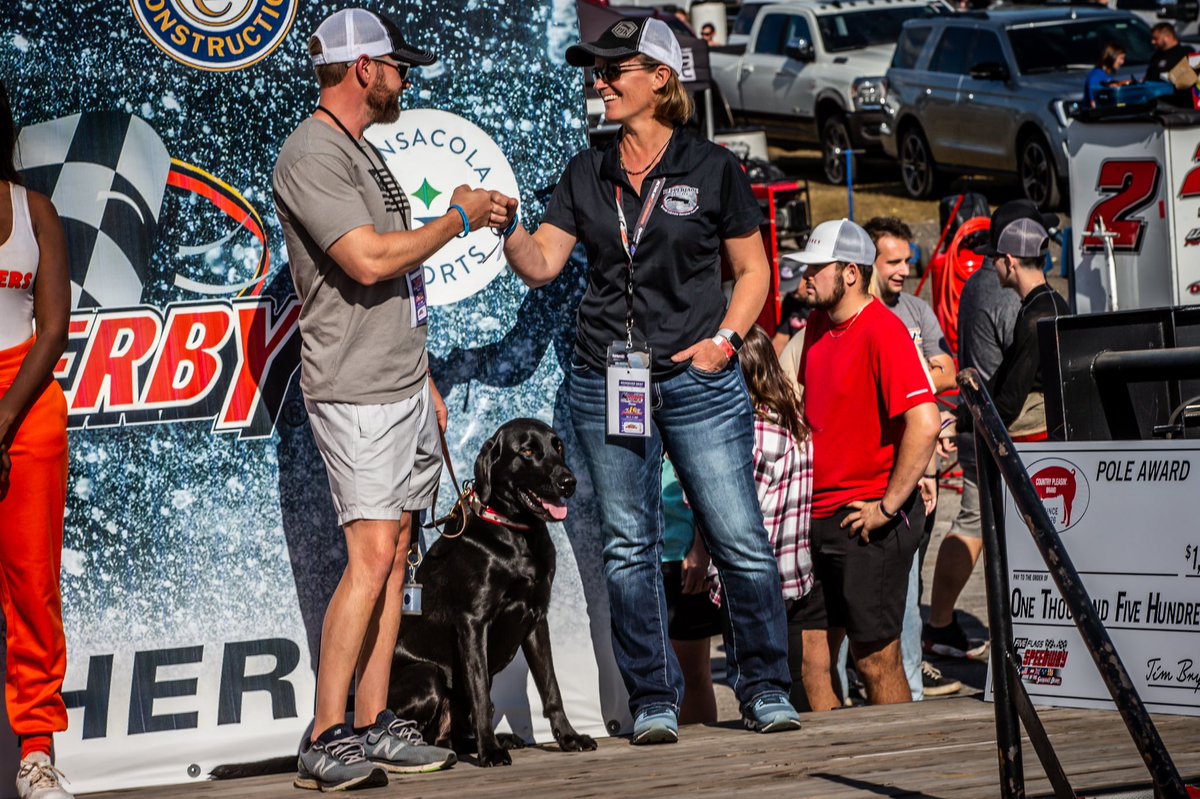 Thats a wrap on the Derby! 
Couldn’t be prouder of Derek and the team, Led 286 of 300 laps and got moved for the win. Rebounded and brought the Pepperjack Kennels car to 2nd, great week in Pensacola!