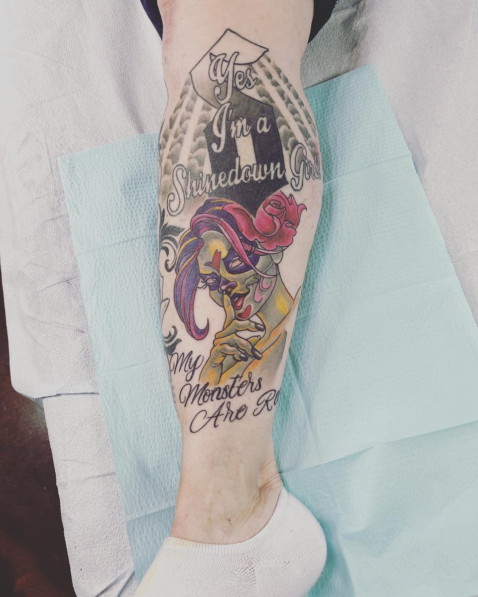 THIS. IS. EVERYTHING!!! RT @SiobhanPayton2: My newest tattoo showing my  love for @Shinedown @SmithAndMyers @TheBrentSmith @ZMyersOfficial i so love  the song Monsters that i had to get a tattoo that says my