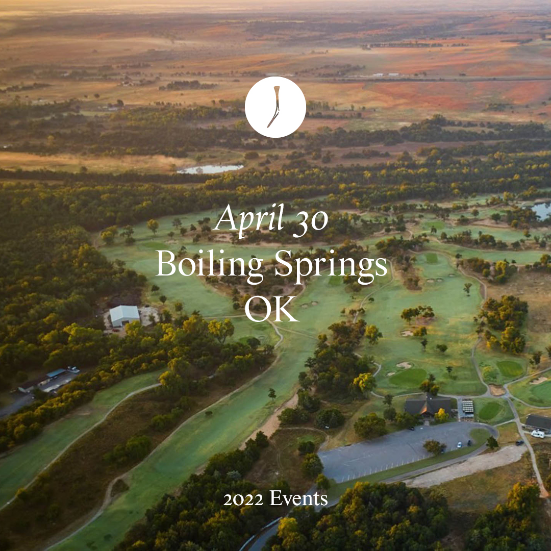 If Boiling Springs isn't yet on your radar, it should be. There, a small, dedicated crew has removed just enough vegetation to unearth a rolling, sandy scape that looks more like NC than rural OK. And we're going to play it. Join us at a new gem: glfrsj.nl/events