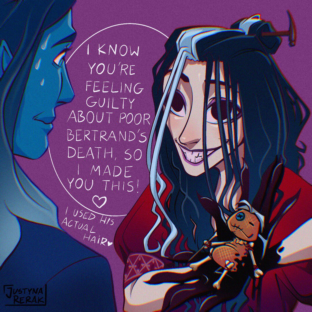 O-o Laudna…
#criticalrolefanart #Laudna #DorianStorm instagram.com/p/CXKXGMKKzVd/…