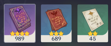 kleeseki's tweet photo. tbh OP's pre farm is for one character, i'm just farming freely with no characters to build and this are the resources i've amassed during the time period lol https://t.co/cTjQKDHhUY