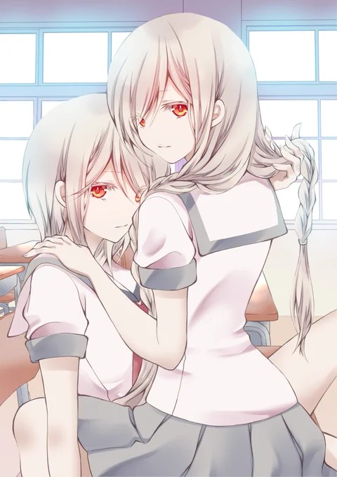 #いい双子の日

うちのアルビノ双子ちゃん 