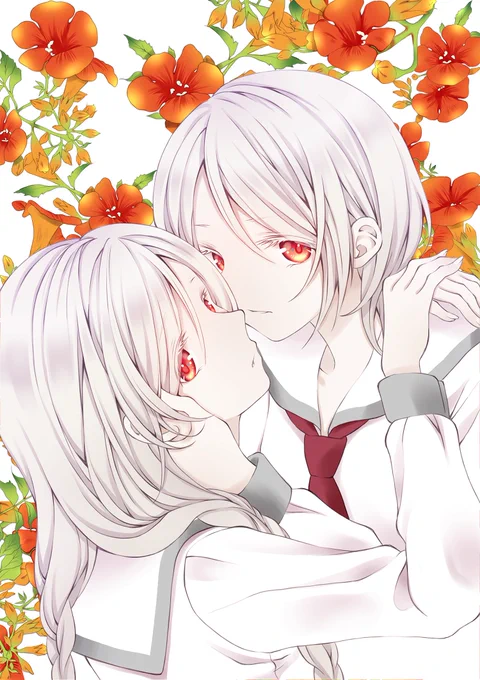#いい双子の日

うちのアルビノ双子ちゃん 