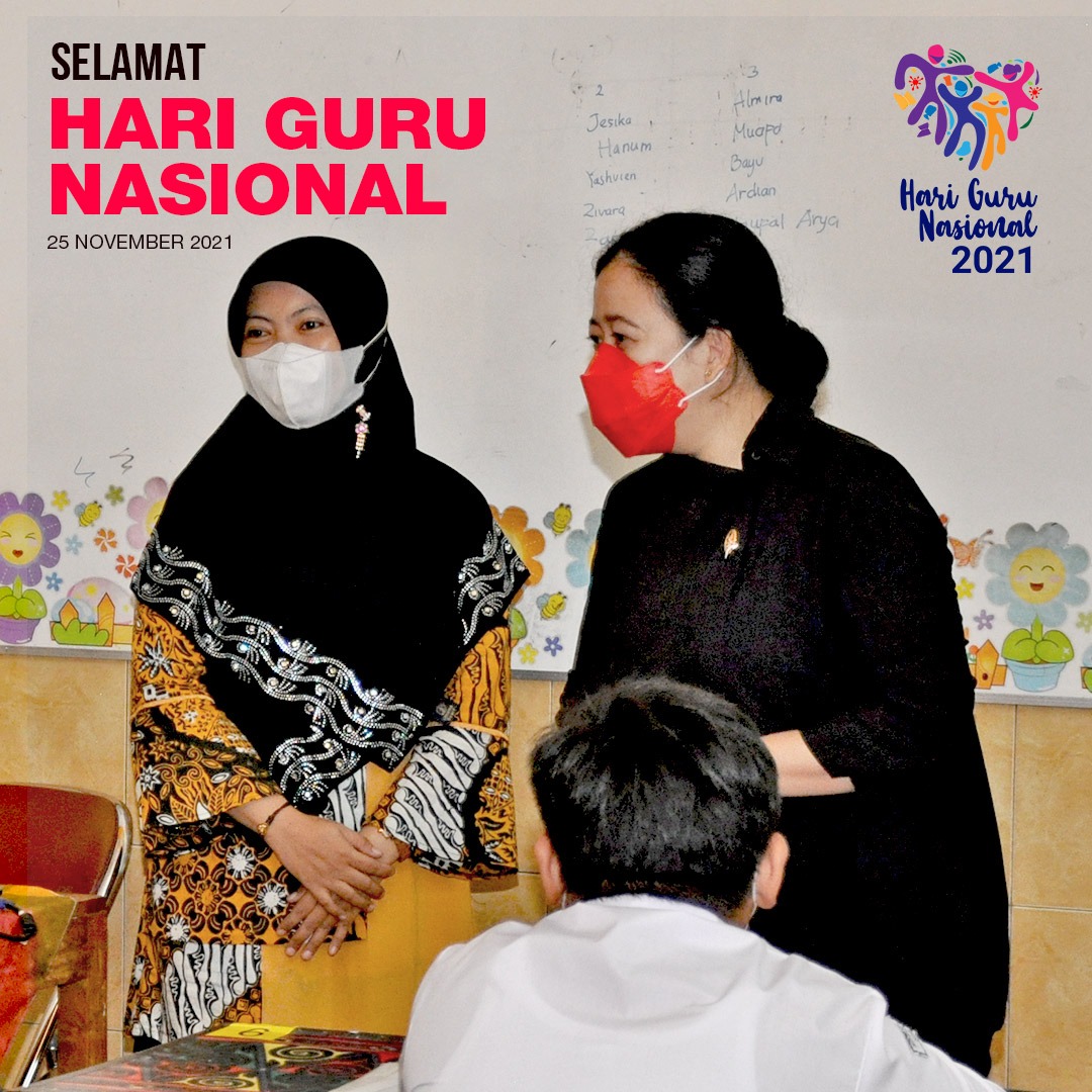 puanmaharani_ri's tweet photo. Guru adalah ujung tombak pendidikan bangsa. Dedikasi mereka adalah perjuangan tanpa batas yang tak kenal kata menyerah. 

#HariGuruNasional
#Guru
#pahlawanpendidikan https://t.co/G0YNvknpbJ