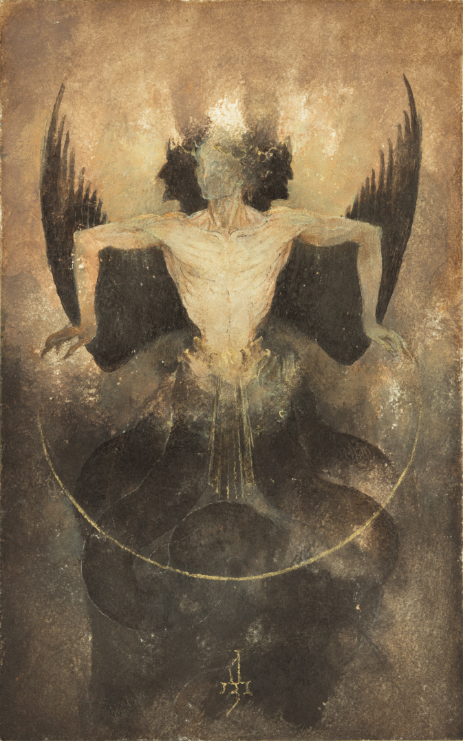 DenisForkas's tweet photo. Aitna III / Three Immortal Archons, 2017
Ink and acrylics on paper
#forkas #denisforkas #typhon #typhoeus #etna #mythology #greekmythology #occult #occultart #immortal #antagonism https://t.co/Wka9p5S8U3