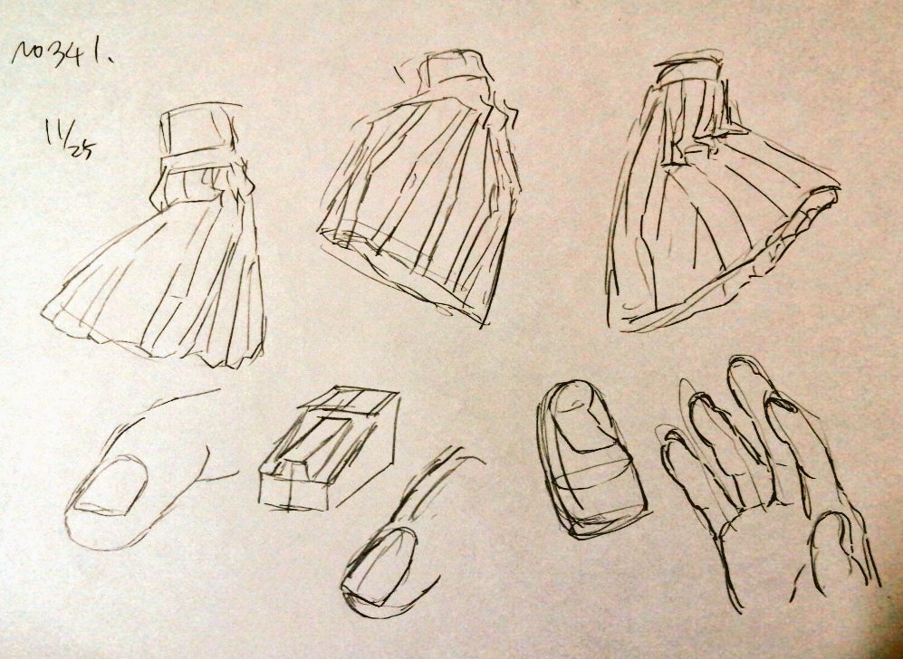 #一日一模写 341/365
1〜3枚目は下田スケッチ様イラスト 