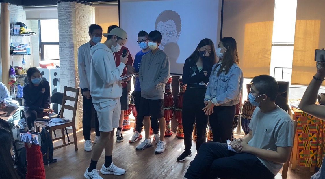 KimberlyW08's tweet photo. Students learned more about refugees and asylum seekers in HK, flexed their rhyming skills in a rap and hip-hop culture workshop, competed in an African trivia contest, and ate delicious Ethiopian food. @OELPAIS @wing_mwing @aishongkong #FG2L2021 #OELP #UNSDs #Beyondtheredbricks https://t.co/yswCO5yAJU