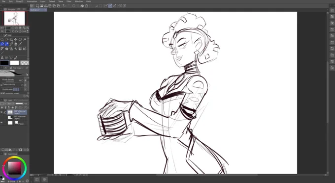 Okay, I've tried sketching Mel from #Arcane for almost an hour, but my damn art block's making it hard to ink past this stage.

I just wanna draw my simp. Is that too hard to ask?! 😭😭😭 