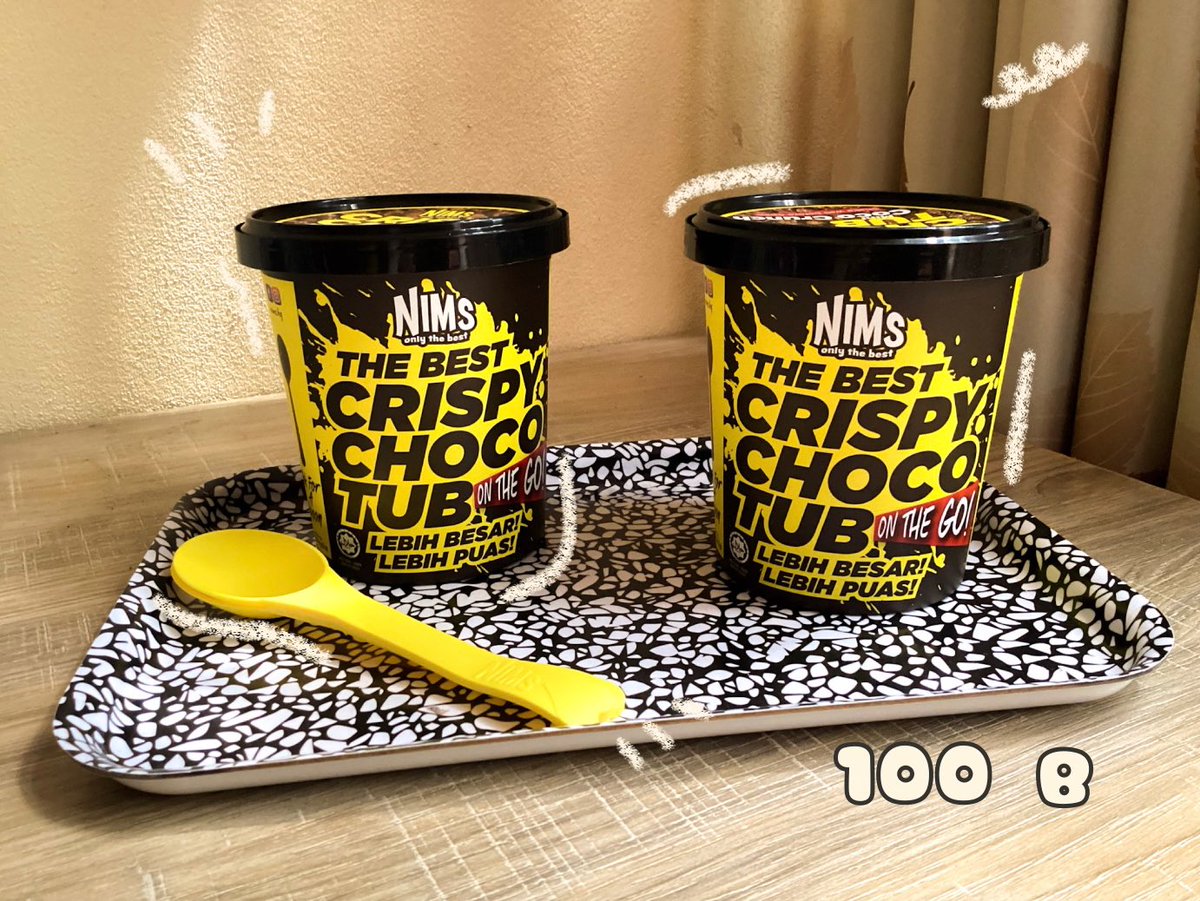 ha_nahn69's tweet photo. ขนม crispy choco อร่อยมามม🍫✨
ตอนนี้มีพร้อมส่ง 2 กระปุก
ꕁ ราคา 100 บาท ต่อกระปุก แถมช้อน 🥄
ꕁ ค่าส่ง 30 flash ชิ้นต่อไป +5 บาท
💌 สนใจทักเดมมาได้เลยคับ 🤲🏻🤍
#crispychoco #chocolate https://t.co/k7PA8iLWyf