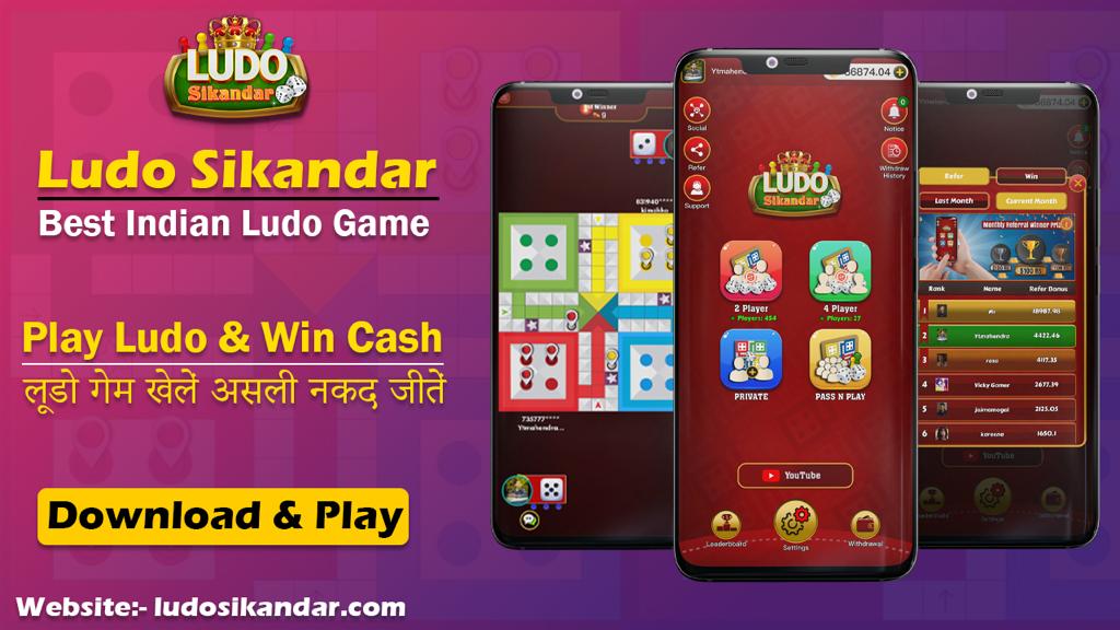 Ludo Sikandar on X: Ludo Sikandar - Multiplayer Online Ludo Game  👉 Play Ludo Game in Real Cash - India's First Real  Cash Game #LudoSikandar  / X