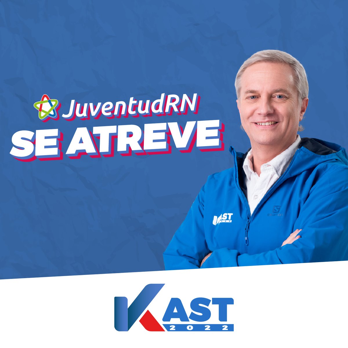 JuventudRN's tweet photo. Desde la #JuventudRN trabajaremos para que José Antonio Kast sea el próximo Presidente de Chile 🇨🇱 #AtreveteChile #RNConKast #RNSeAtreve https://t.co/l1nRsAJGFC