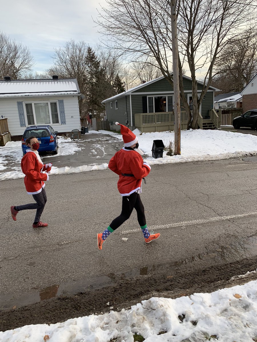 Thanks for all the support! What a great night! @OrchardParkPS #hohoholiday5km #makeawishcanada