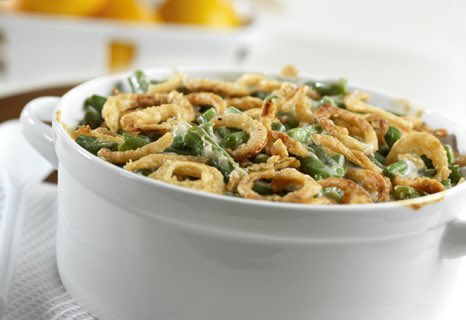 A lot of passionate arguments over Green Bean Casserole today. How did this become a staple on the Thanksgiving menu? Find that out and the original recipe here: americantable.org/2011/11/recipe…