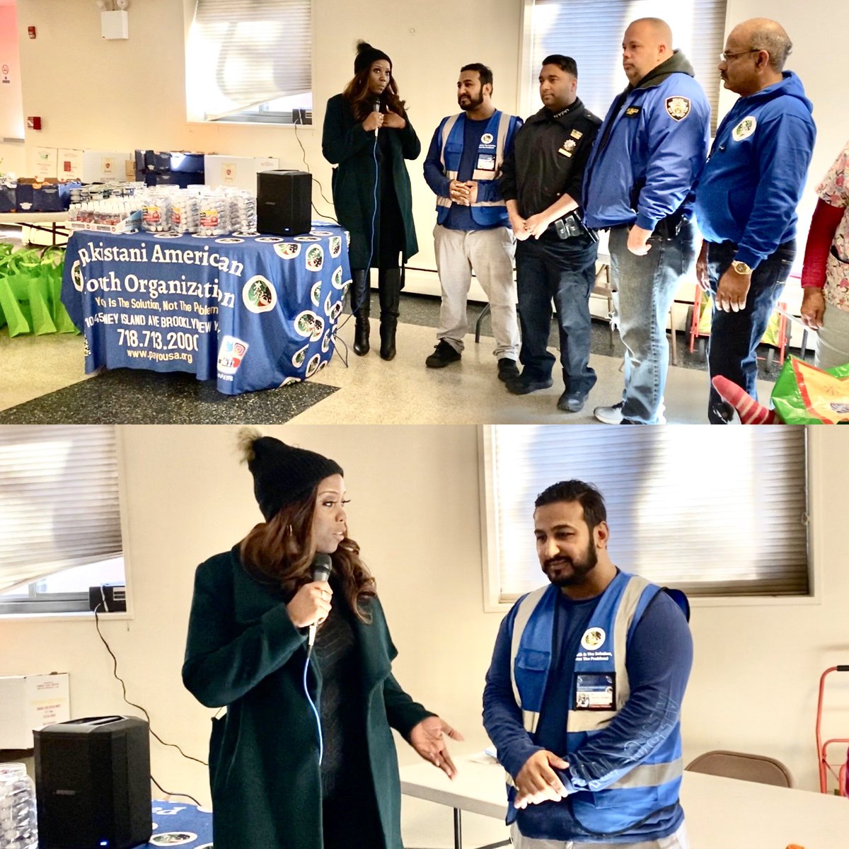 payousa1's tweet photo. Today we were at Joseph Belsky House with our elected officials for a Thanksgiving food 🍎🍊🥫🍝🦃distribution for our seniors. Thank you everyone for making this a success. Happy Thanksgiving to all https://t.co/SldVLHsOaH