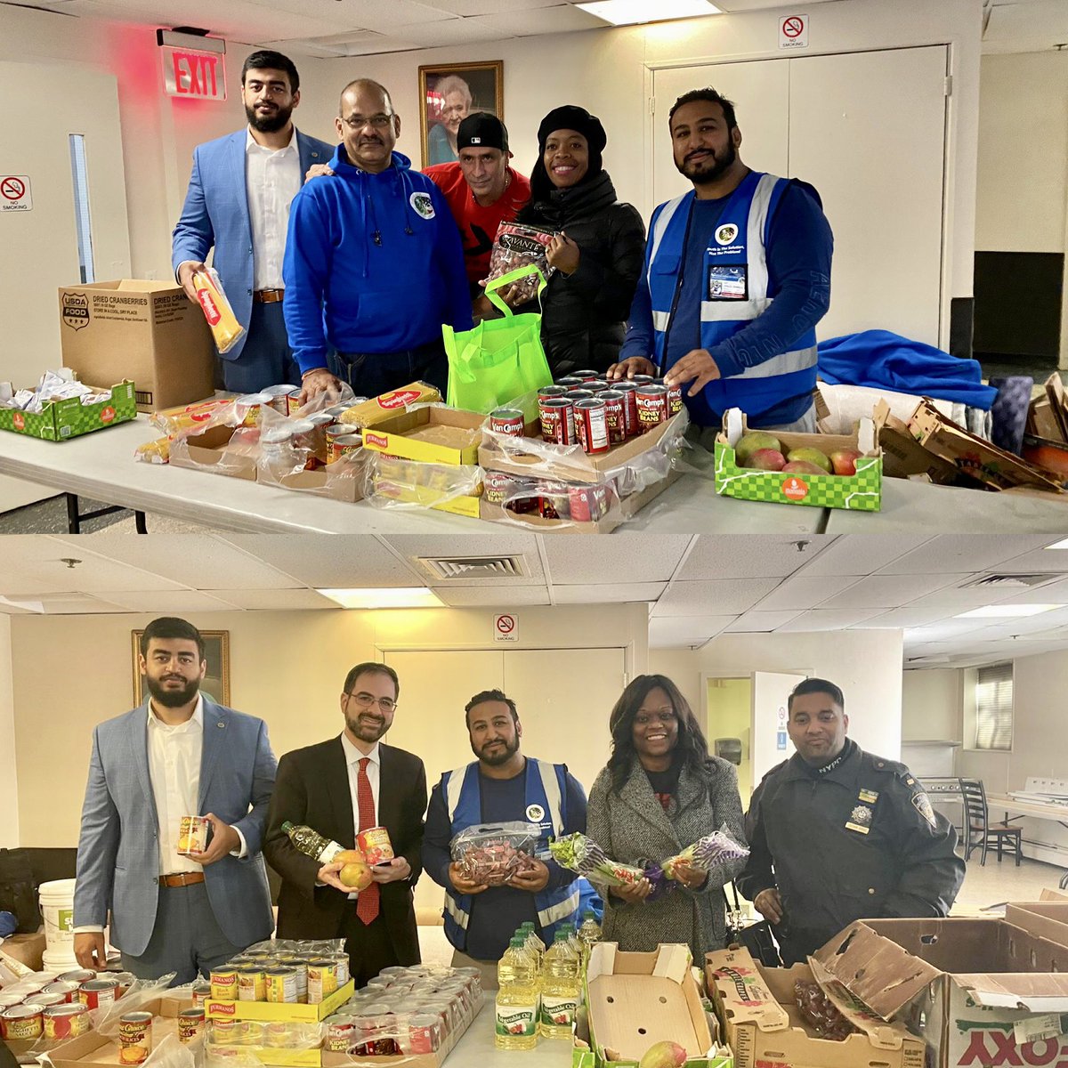 payousa1's tweet photo. Today we were at Joseph Belsky House with our elected officials for a Thanksgiving food 🍎🍊🥫🍝🦃distribution for our seniors. Thank you everyone for making this a success. Happy Thanksgiving to all https://t.co/SldVLHsOaH