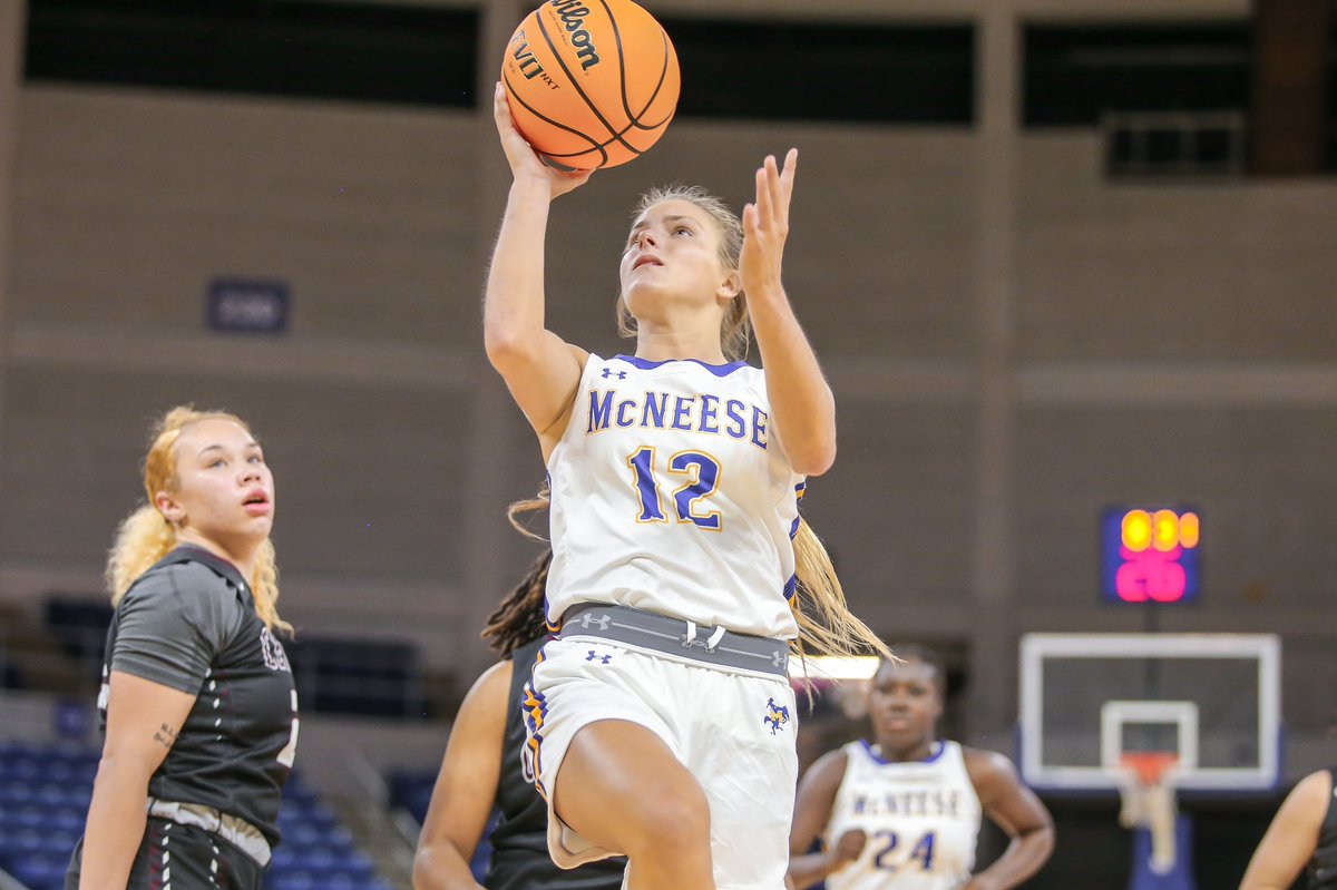 McNeeseWBB's tweet photo. Cowgirls Winโผ๏ธ
#GeauxPokes | #NOW https://t.co/pVdqwVX21C