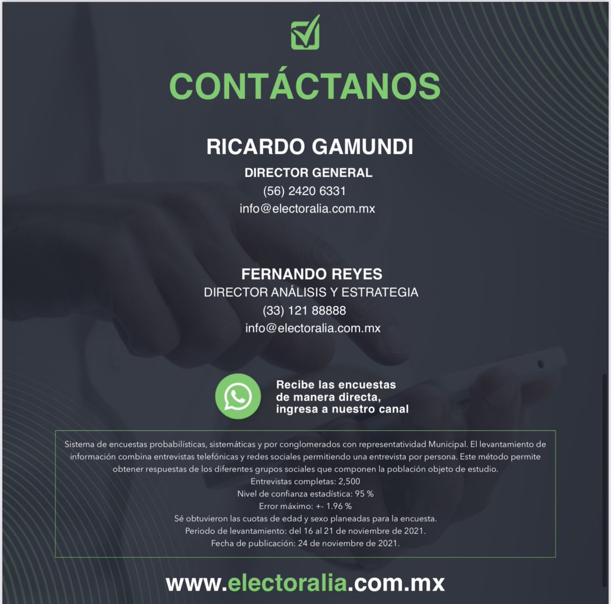 Electoralia_'s tweet photo. Compartimos el resultado del estudio de opinión realizando por #Electoralia con las preferencias electorales rumbo al 2022 del Municipio de #Lerdo #Durango del mes de Noviembre 
(3 de 3) https://t.co/gyydrLFs0M