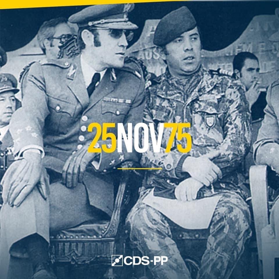 25 de Novembro sempre, comunismo nunca mais!