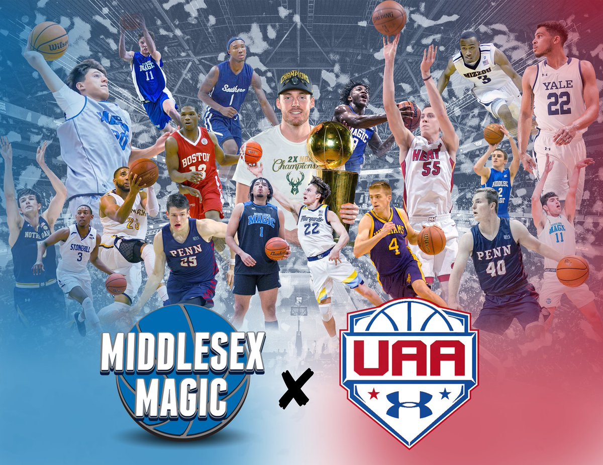 Middlesex Magic is joining the Under Armour Association in 2022! We are excited to bring our program to one of the best platforms in grassroots basketball! Thank you to all our players, coaches &amp; families! Thank you <a href="/UAbasketball/">Under Armour Basketball</a>! #MagicFamily 🔵⚪️⚫️ #UANext #TheOnlyWayIsThrough