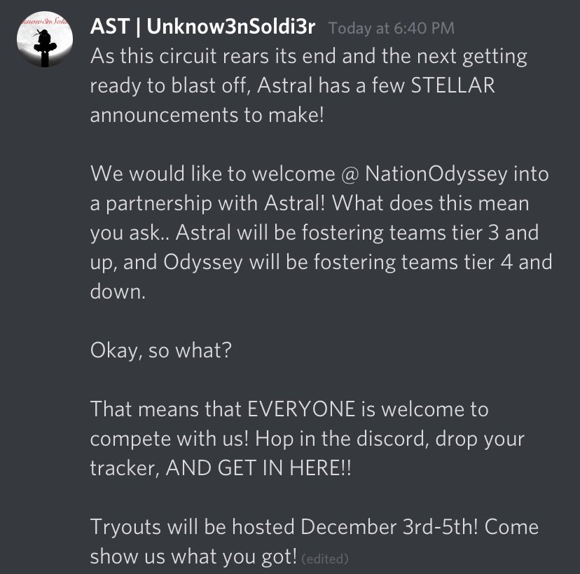 Guys… it’s happening BIG THINGS ARE HAPPENING!! <a href="/NationOdyssey/">Odyssey Nation</a> <a href="/SlappyJTTV/">SlappyJ</a> <a href="/BrojackRL/">Brojack</a> <a href="/JangoRL/">OMG ITS JANGO</a> <a href="/Unknow3nSoldi3r/">Unknow3n</a>