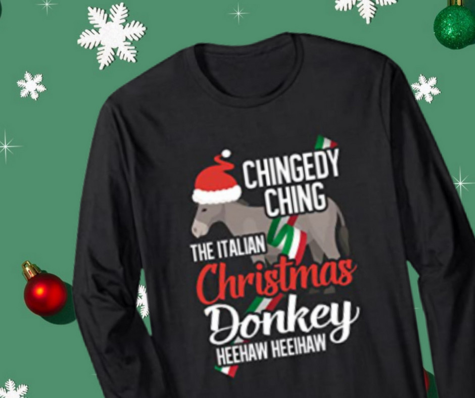 Merchqueenshop's tweet photo. Black Friday Deals | Cute Christmas gift for you and your loved ones. Get this cute donkey Christmas long sleeve t-shirt - a great matching family outfit for your family pajama party this coming holiday!

Love it? See it here > https://t.co/PFyv9vlYiS https://t.co/AcXZIXZ8f0