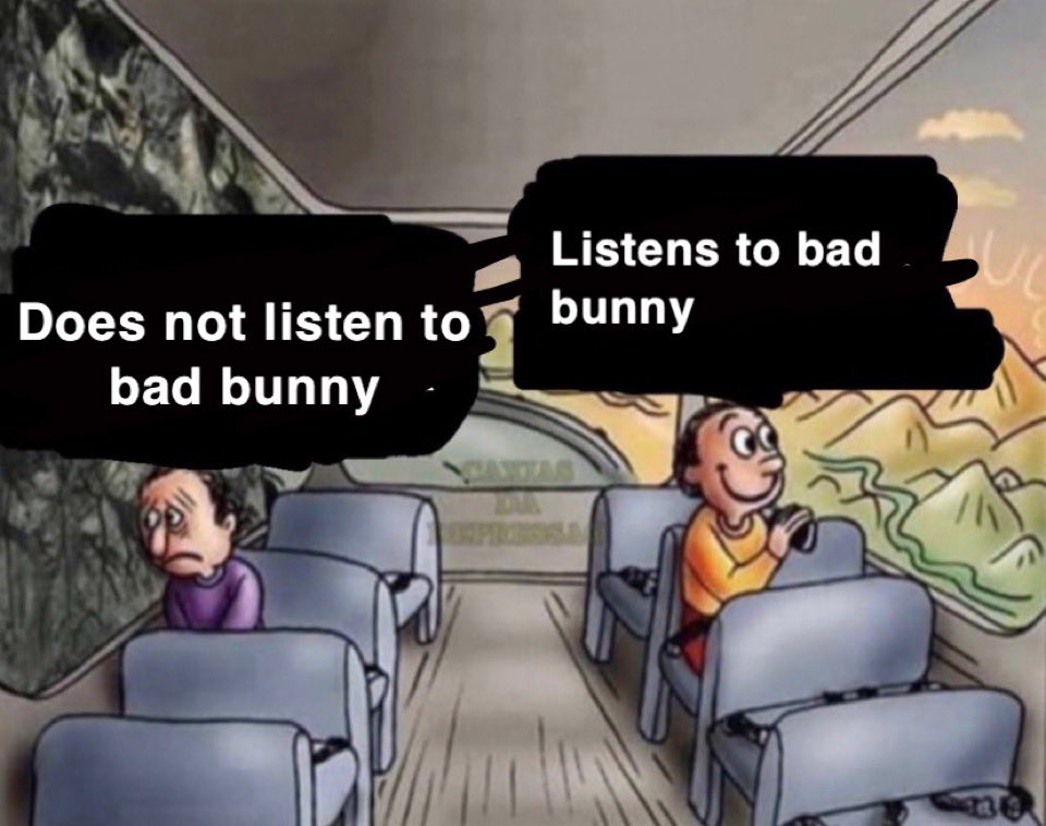 gio__palace's tweet photo. Bad bunny all the way https://t.co/IEqdyc6ydE