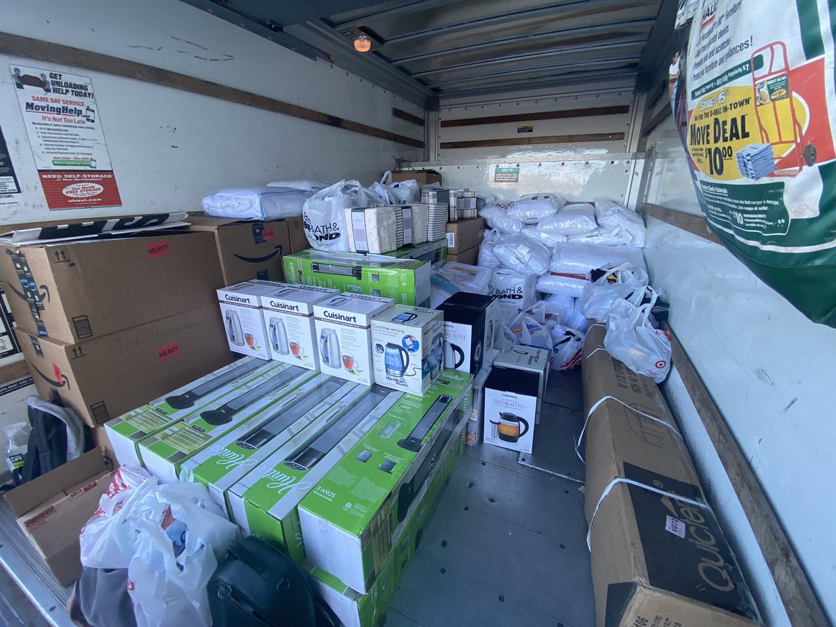WaterWorksNOLA's tweet photo. Today we delivered supplies to several coastal communities to help with winter + the ongoing impacts of Hurricane Ida.

We also distributed $8800 cash (technically Visa cards) to individuals in Dulac, Pointe Aux Chenes, Isle de Jean Charles, Grand Caillou, and Houma. https://t.co/d7842df4jL