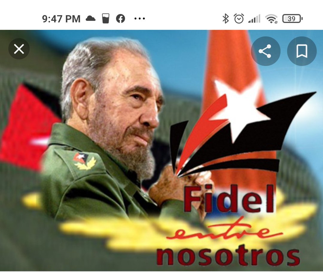 concepcionruba7's tweet photo. Fidel tus ideales están más presentes que nunca en tu pue blo los agradecimientos te acompañan.                                   #FidelVive                          #FidelViveCubaSigue https://t.co/h4oqzJVvit