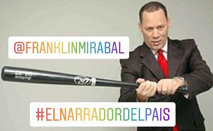 rosamarte12's tweet photo. Señooooores Señooooores 
Quitense del medio!!!
De vuelta a la narración FRANKLIN MIRABAL nos hizo mucha falta anoche!!!
el mejor de todos los tiempos .@Elreydelaradio 
#ElNarradorDelPaís https://t.co/2feCIWWGtI
