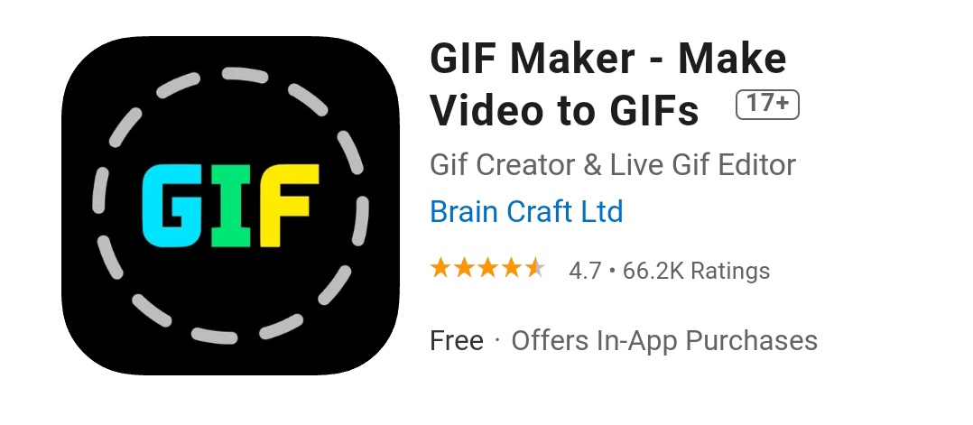 BunnResources's tweet photo. Para hacer gifs desde el celular pueden utilizar Gif Maker.

iPhone / Android: https://t.co/1MqZAhCoeK