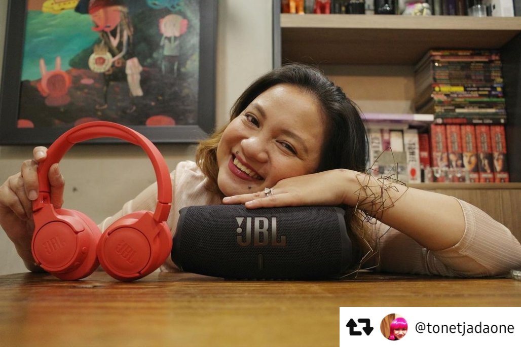 JBLPH's tweet photo. #Repost @tonetjadaone
https://t.co/Go6OKd8lJa

------------------------------------
It's the last day to join the #MyJBLCollection via TikTok!

Visit here for details: https://t.co/ONUFdBse31

#JBLPH #DaretoListen #JBL75 #JBLCharge5 #JBLTourProTWS https://t.co/HODNFLkk2F